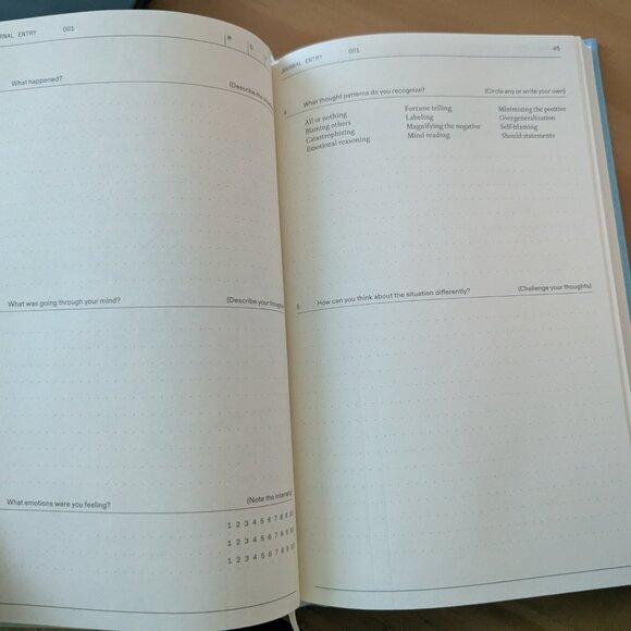 The Thought Log by Therapy Notebooks - Picture 2 of 3